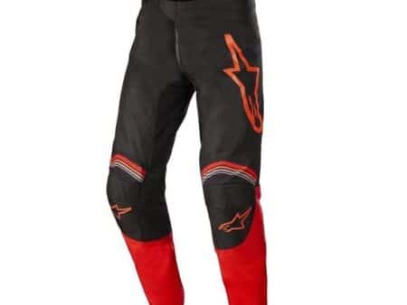 ALPINESTAR 2022 FLUID SPEED PANTS | BLACK BRIGHT RED 36