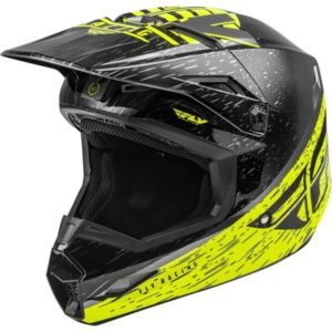 Fly Racing 2020 Kinetic K120 Hi-Vis/Grey/Black Helmet XS