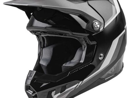 FLY FORMULA CC HELMET DRIVER BLK CHARCOAL WHT/XS