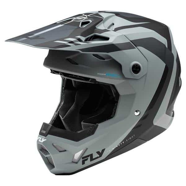FLY FORMULA CP HELMET KRYPTON MT.GRY BLK XXL