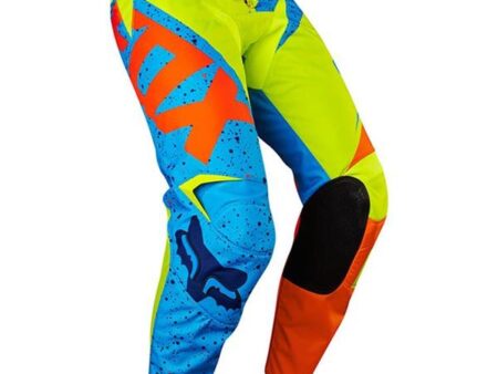 FOX 180 NIRV PANT YEL/BLU 36 2017