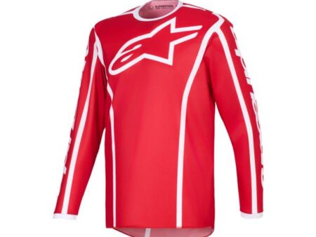 ALPINESTAR FLUID APEX JERSEY | RED WHITE (0032)
