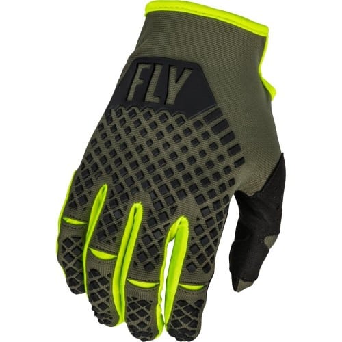 FLY KINETIC GLV 2023 OLIVE.GRN HVS/XS.