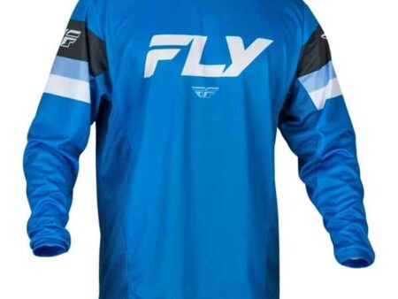 FLY KINETIC JSY 2024 PRIX BRIGHT.BLU CHARCOAL WHT/LG