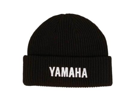 YAMAHA KNITTED BEANIE BLACK